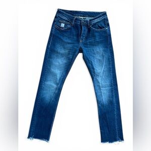 Maloja Straight Leg Jeans in Washed Blue